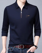 Navy Blue / Little Golden Leopard / M
