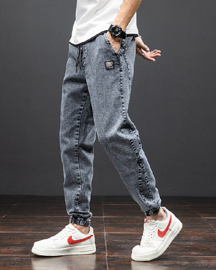 Men's Cropped Oversized Slimming Jeans