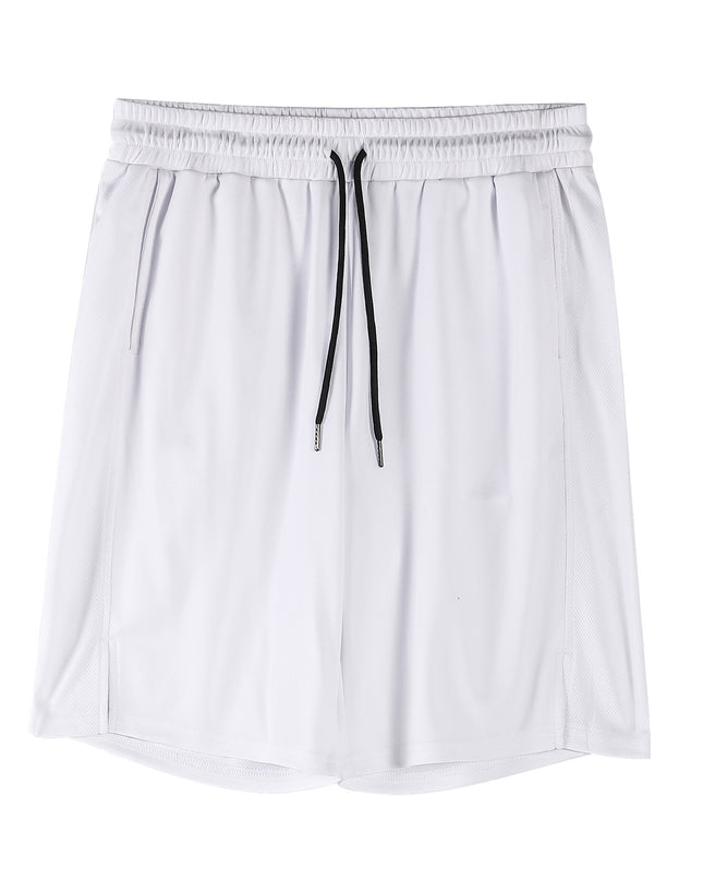 Summer Men's New Quick-drying Mesh Shorts Sports Casual Soft Skin-friendly Fitness Breathable Elastic Capri Pants