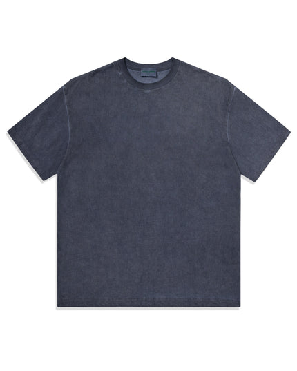 Heavy Dirty Washed Old Loose Double Yarn Cotton Short Sleeve