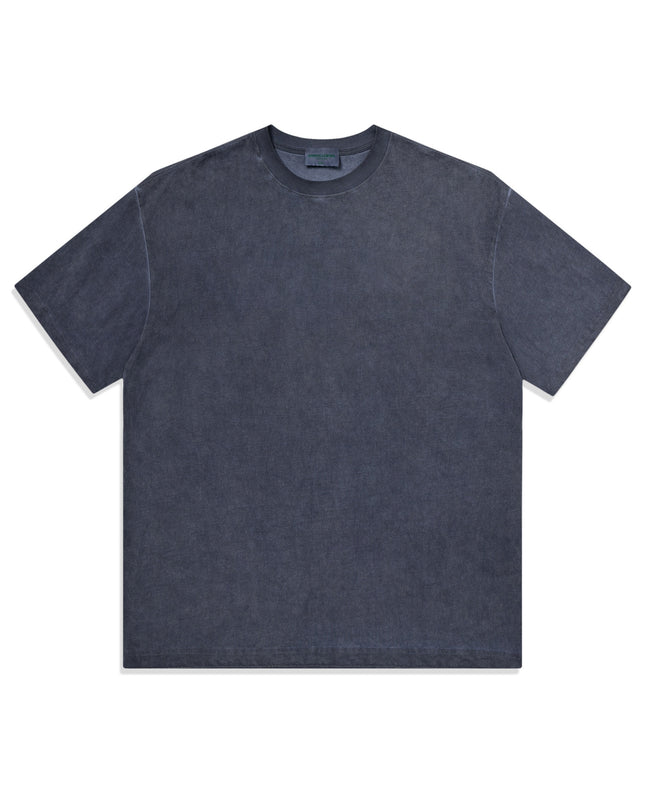 Heavy Dirty Washed Old Loose Double Yarn Cotton Short Sleeve
