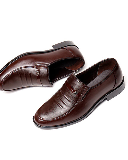 New Men's Business Suits And Casual Leather Shoes