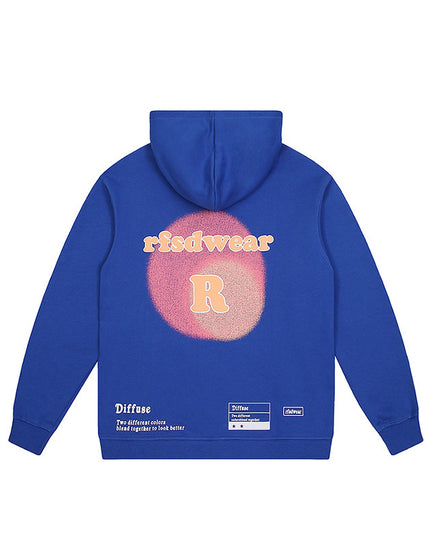 Fleece Loose Printed Hoodie Men And Women