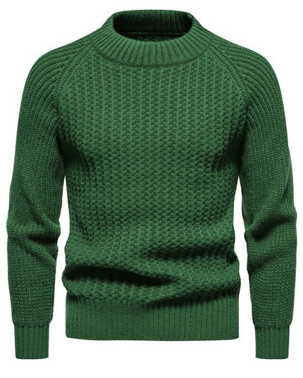 European Size Pure Color All-matching Youth Sweater Top