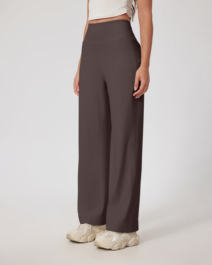 Straight Fitness Skinny Bell-bottom Pants High Waist