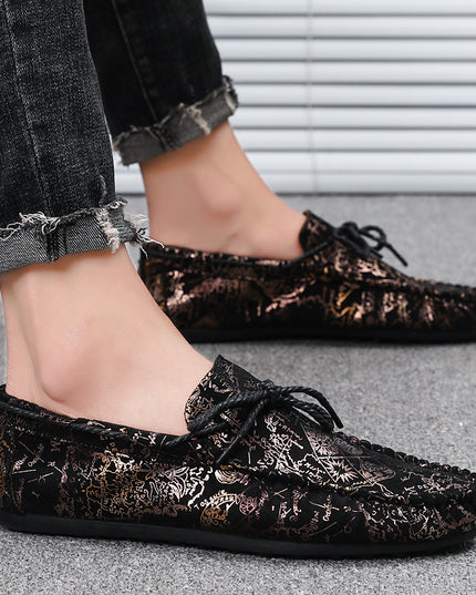 New men's casual leather shoes