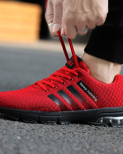 Best selling couple sports shoes breathable mesh outdoor men and women running shoes sports shoes fitness jogging shoes men