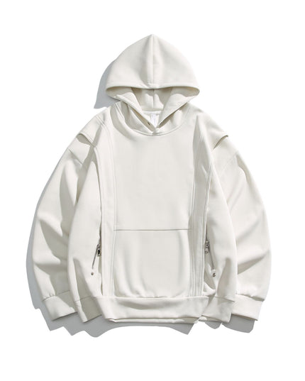 Fashion Personality Rivets Hooded Sweater Men