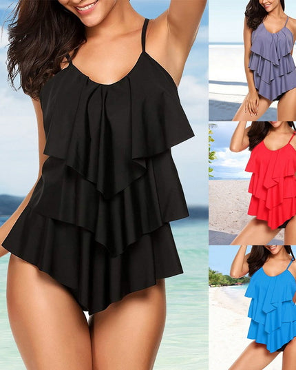 European And American Sexy Swimsuit Multi-layer