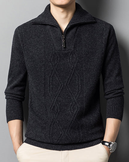 Middle-aged Thick Thermal Knitting Base Clothing