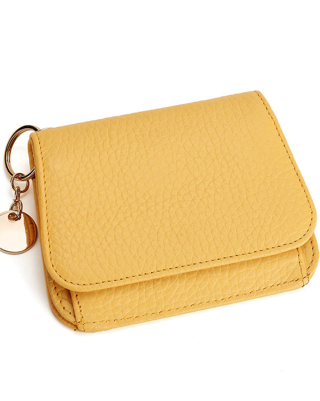 Fashion Cowhide Small Cute Zipper Coin Purse