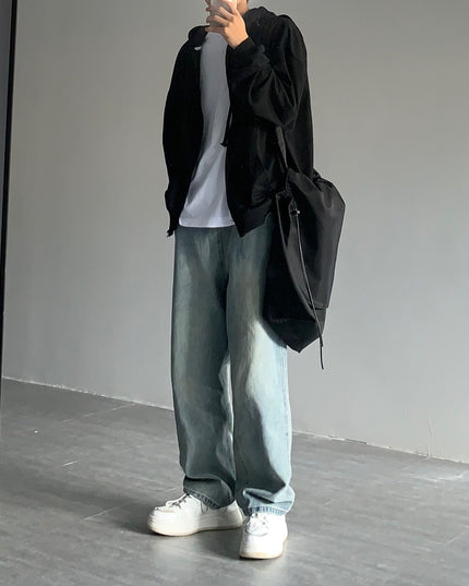 Wide-leg Jeans Men And Women