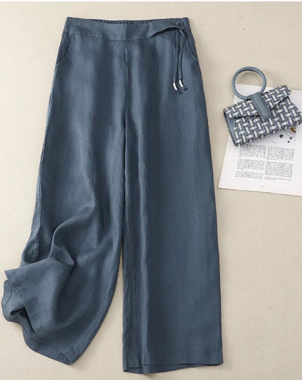 Loose Retro Wide Leg Pants High Waist Drooping Casual Pants