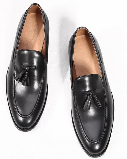 Men's Business Casual Handmade Genuine Leather Shoes