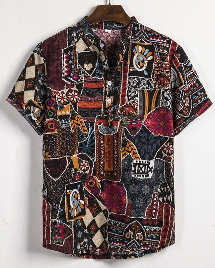 Men's Bamboo And Linen Shirt