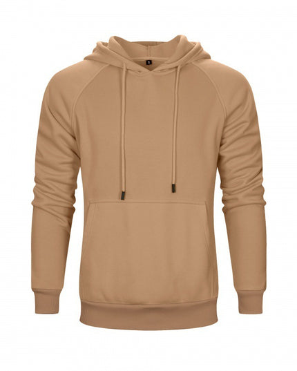 Men's Solid Color Hoodie Hip-hop Street Clothing Coat