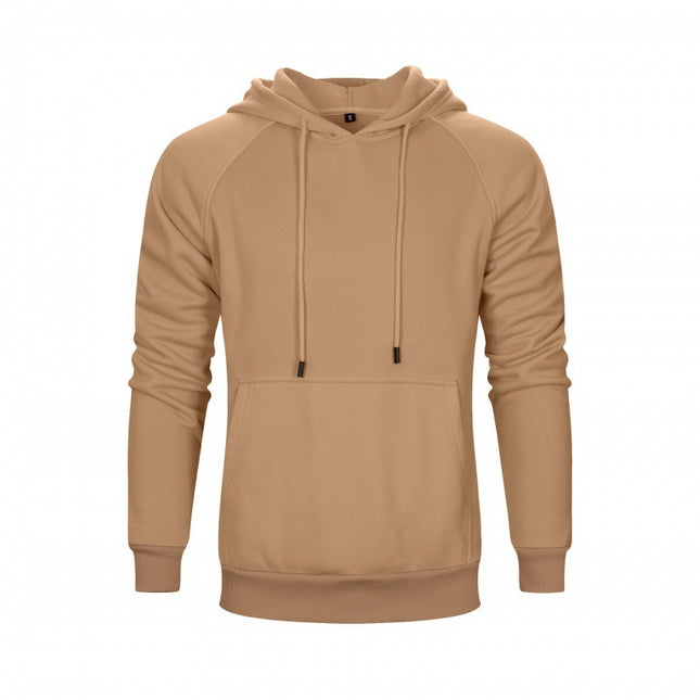 Men's Solid Color Hoodie Hip-hop Street Clothing Coat