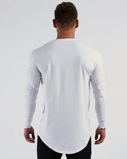 Muscle Workout Sports Long-sleeved T-shirt Tights Basketball Running Training Bottoming Shirt