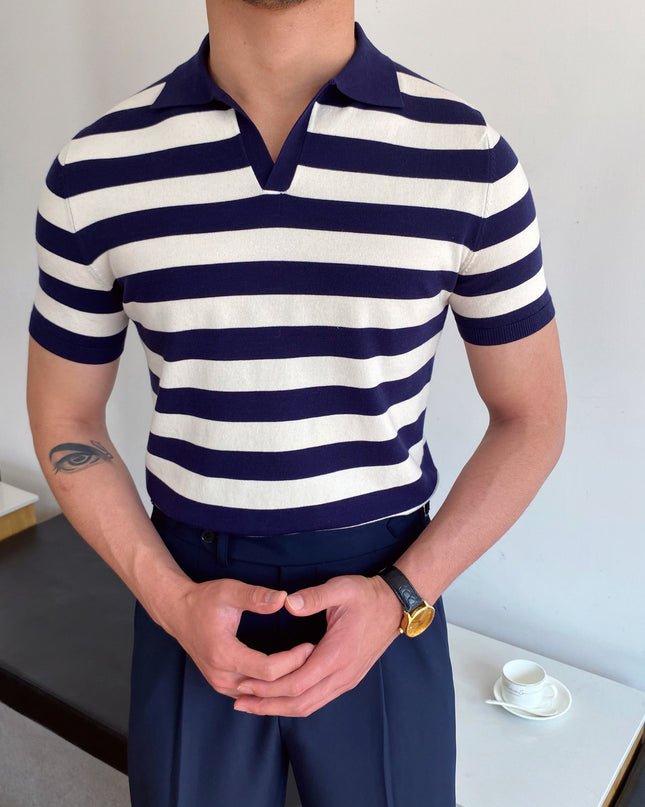 Men's Versatile Striped Casual Shirt