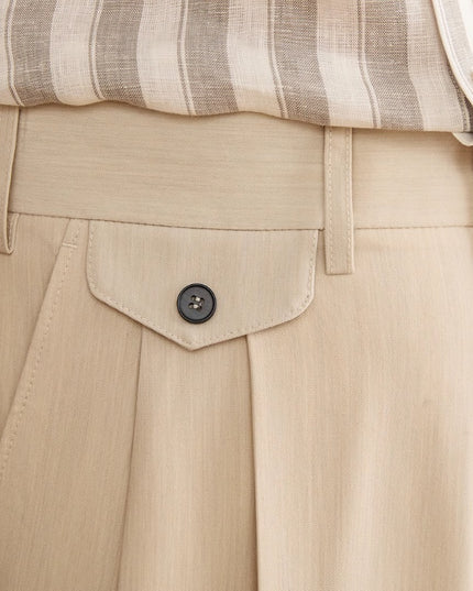 Breathable Business Casual Long Pants Men