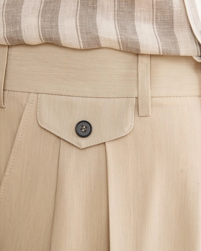 Breathable Business Casual Long Pants Men