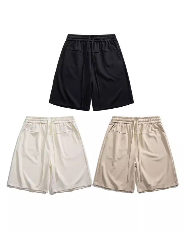 Men's Drawstring Loose Straight Pants