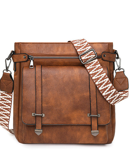 Women's Shoulder Personality Large Capacity Multi-pocket Bucket Bag