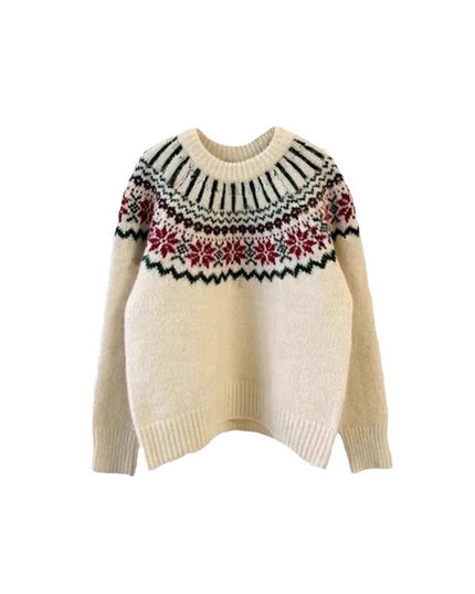 Autumn And Winter Thick Lazy Soft Glutinous Knitted Top