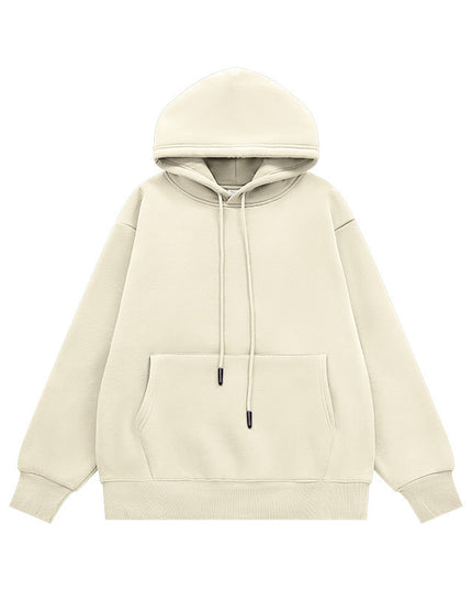 Men's Clothing Velvet Padded Hooded Sweatshirt