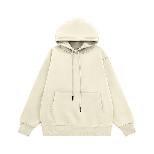 Men's Clothing Velvet Padded Hooded Sweatshirt