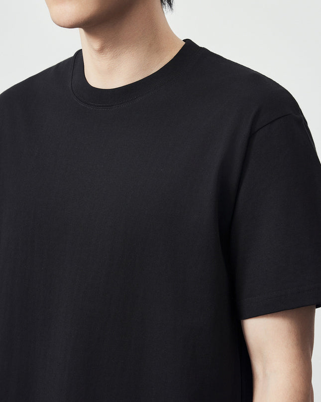 230g Combed Cotton Solid Color Short-sleeved T-shirt Foundation