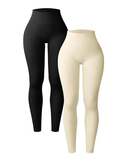 New High Waist Stretch Tights European And American Seamless Peach Hip Hip Lifting Breathable Running Sports Fitness
