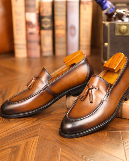 Tassel Loafers Men's British High-end Shoes