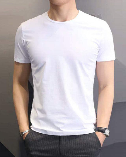 Fashion Summer Color Men's Short Sleeve T-Shirt