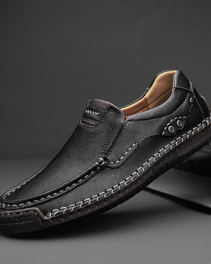 Men's Handmade Plus Size Leather Shoes