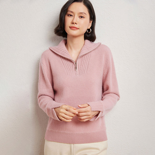 New Knitwear Solid Color Women's Sweater