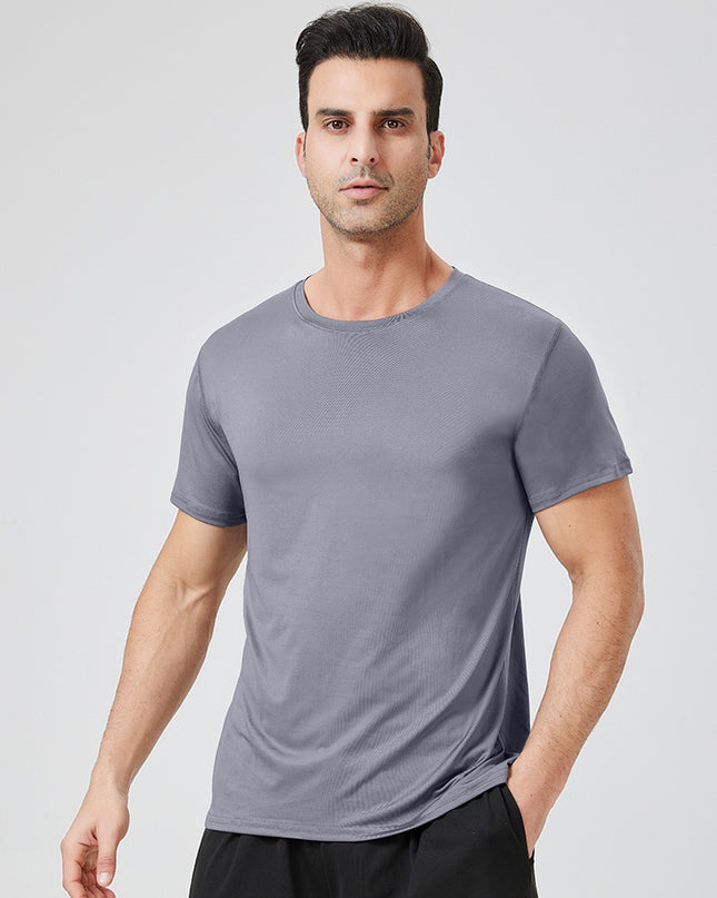 Men's Workout Clothes Training Wear Loose T-shirt