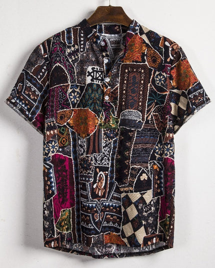 Men's Bamboo And Linen Shirt