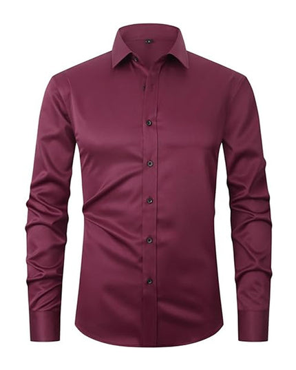 Stretch Long Sleeve Shirt Men's Work