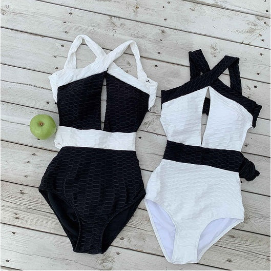 Women's Hot Spring Beach Suit One-piece Swimsuit