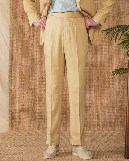 Naples High Waist Straight-leg Pants