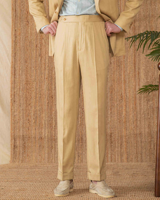 Naples High Waist Straight-leg Pants