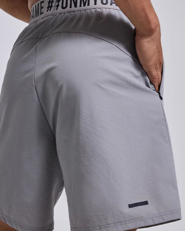 Men's Shorts Loose Sports Workout Cropped Pants Breathable