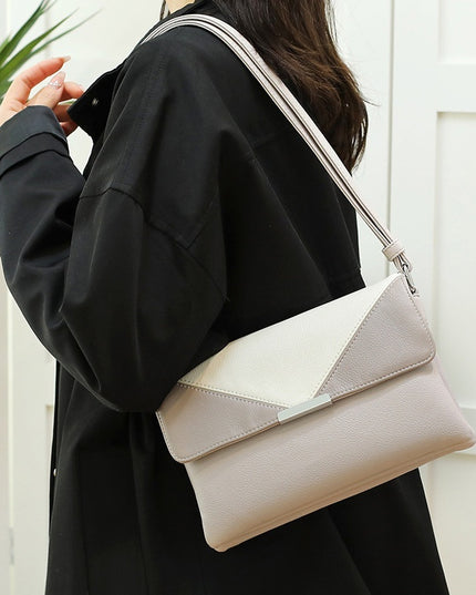Contrast Color Small Square Box Fashion Shoulder Bag