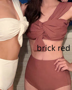 Brick red