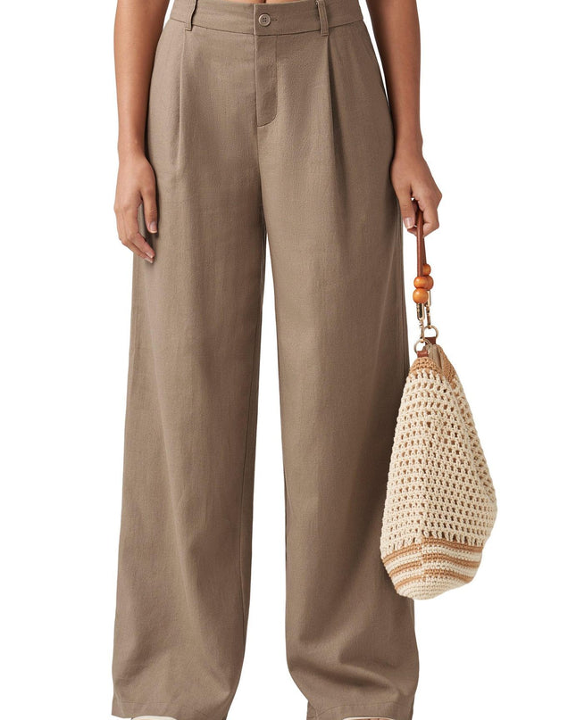 Loose Casual And Comfortable Pocket Straight-leg Pants