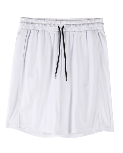 Summer Men's New Quick-drying Mesh Shorts Sports Casual Soft Skin-friendly Fitness Breathable Elastic Capri Pants