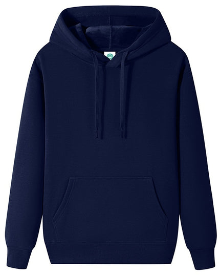 Fleece-lined Thick Student Hoodie Warm Top Casual