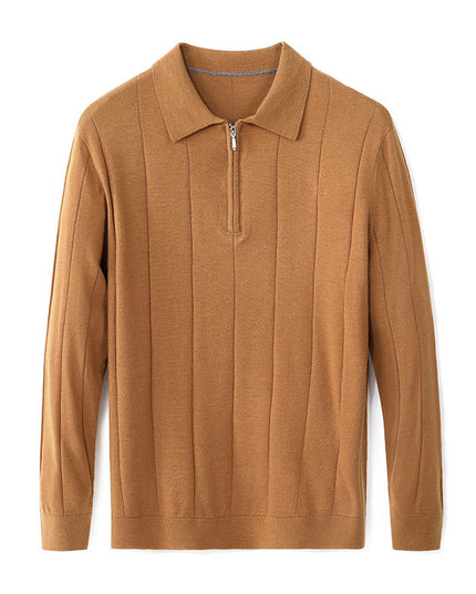 Striped Color Collision Design Bottoming Shirt