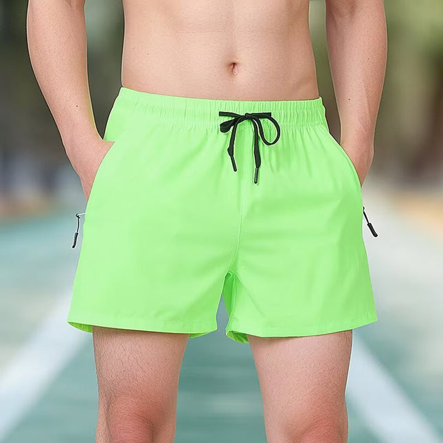 Black Ice Silk Fitness Training Pants Running Men's Pants